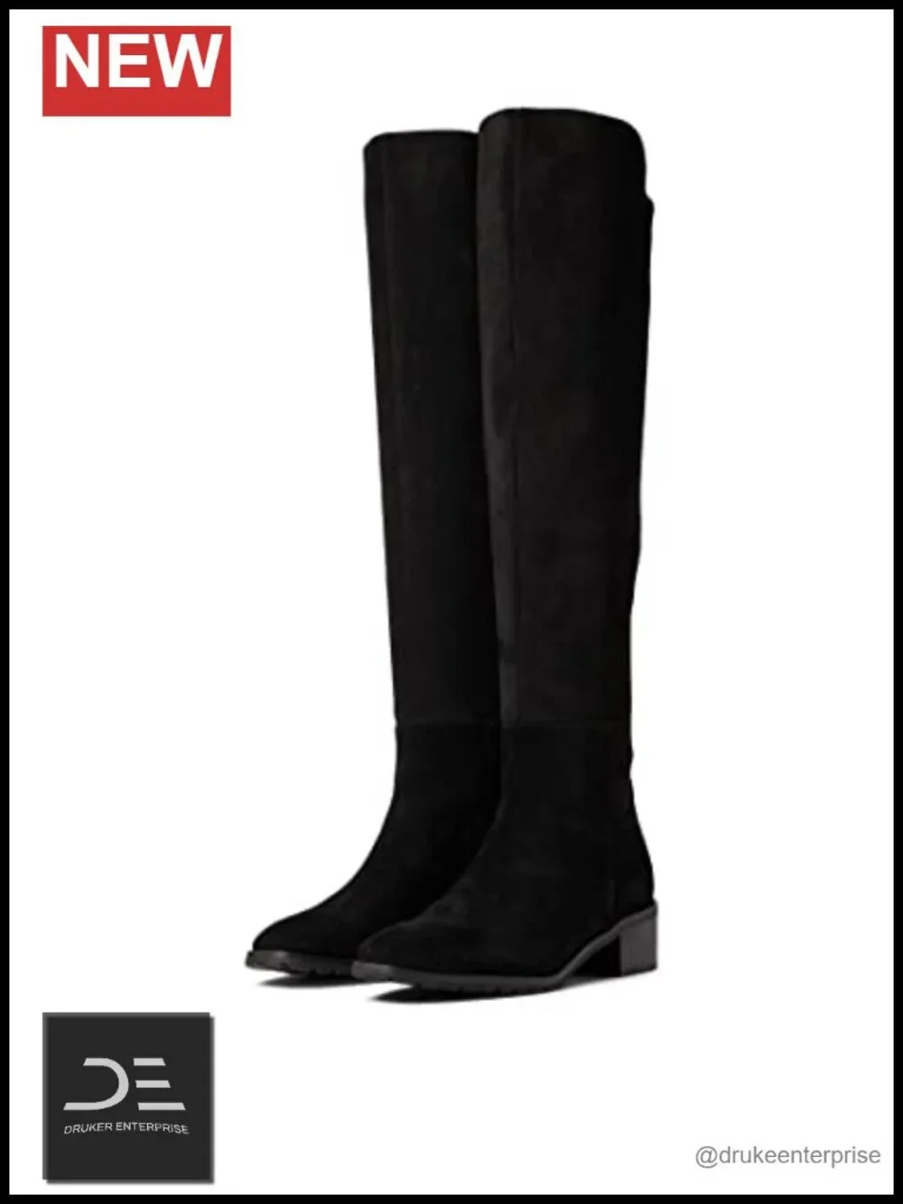 Blondo Waterproof Suede Over-the-Knee Stretch Boots